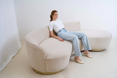 Dealing with Stains and Spills on Your Curved White Sofa