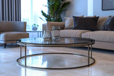 Protecting Glass Round Coffee Tables from Scratches