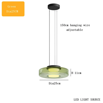 Delphine Glass Pendant Light