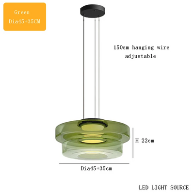 Delphine Glass Pendant Light