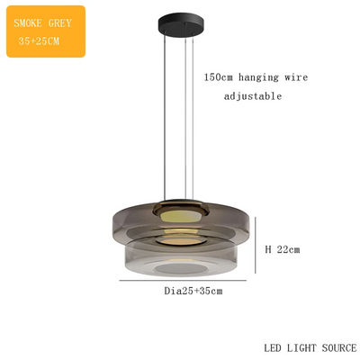 Delphine Glass Pendant Light