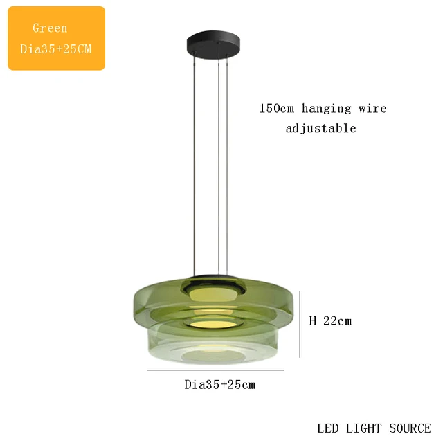 Delphine Glass Pendant Light