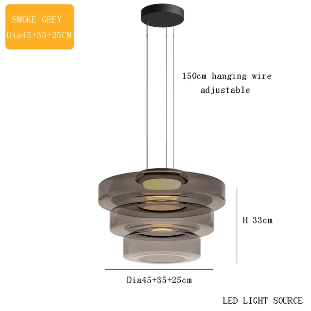 Delphine Glass Pendant Light