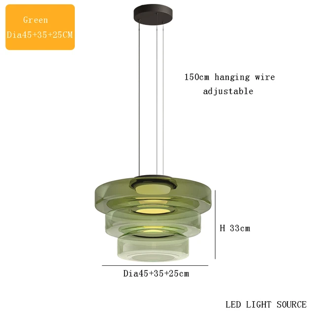 Delphine Glass Pendant Light