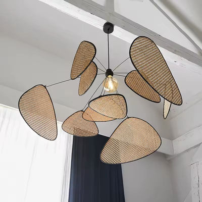 Sibyl Rattan Chandelier