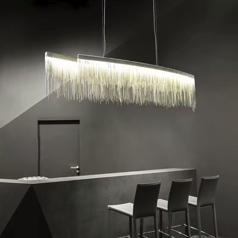 Aurélie Chain Tassel Chandelier