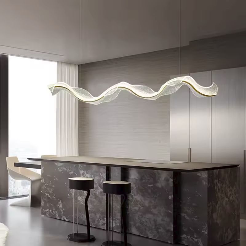 Annmarie Wave Led Chandelier