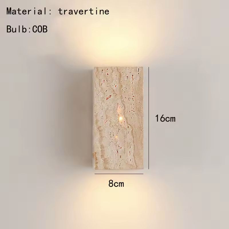 Yasmine Stone Floating Wall Light