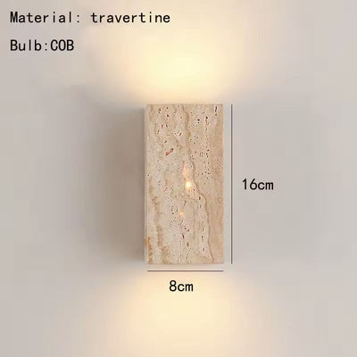 Yasmine Stone Floating Wall Light