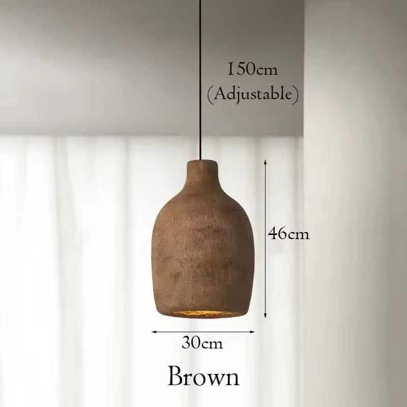 Yvonne Brown Pendant Light