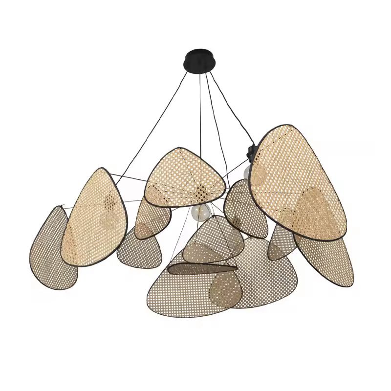 Sibyl Rattan Chandelier