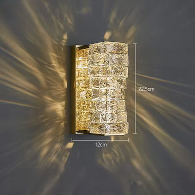 Deirdre Crystal Wall Light