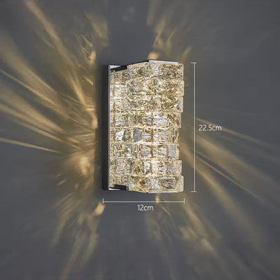 Deirdre Crystal Wall Light