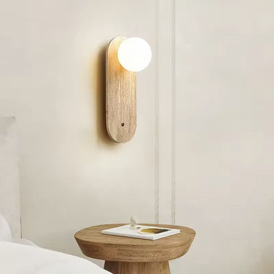 Lara Stone Wall Light