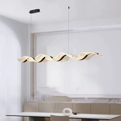 Annmarie Wave Led Chandelier