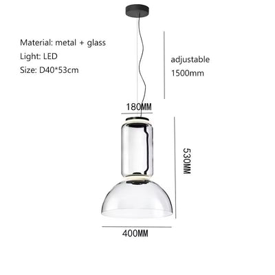 Lisette Glass Pendant Light