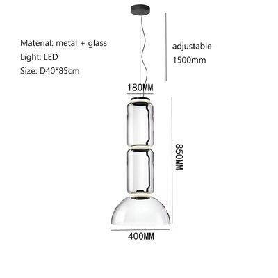 Lisette Glass Pendant Light