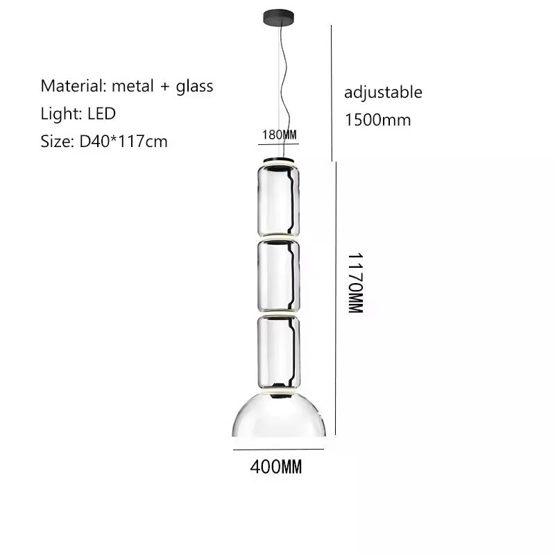 Lisette Glass Pendant Light
