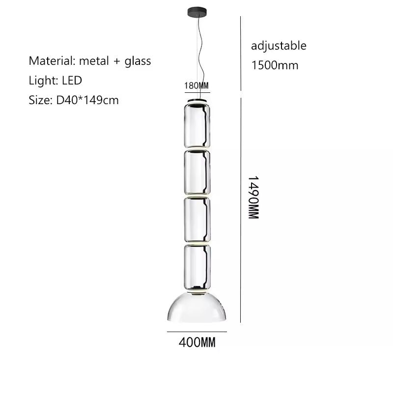 Lisette Glass Pendant Light