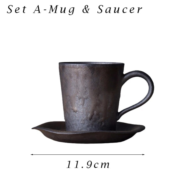 Joey Retro Ceramic Mug Set