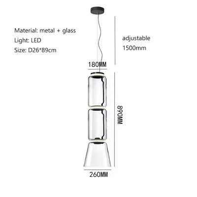 Lisette Glass Pendant Light