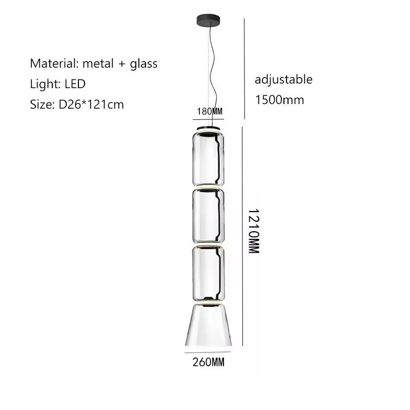 Lisette Glass Pendant Light
