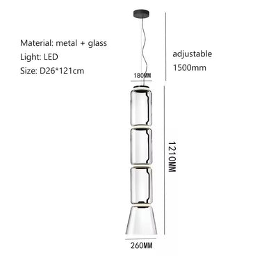 Lisette Glass Pendant Light