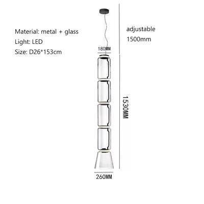 Lisette Glass Pendant Light
