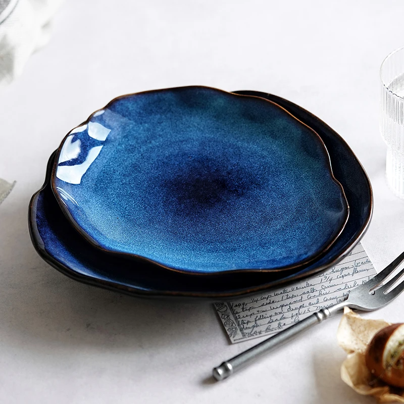 Griffin Blue Tableware Set