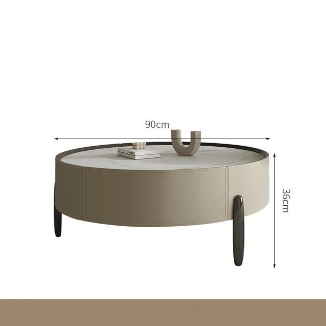 Ted Round Coffee Table Set