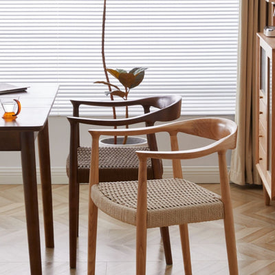 Wooden Rope Modern Dining Chair