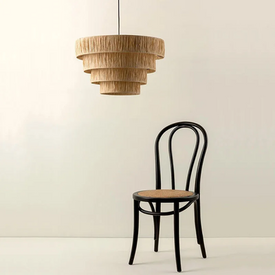 Julianne Rattan Ceiling Light