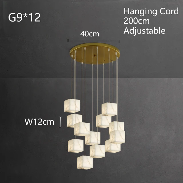 Christina Led Marble Ceiling Light