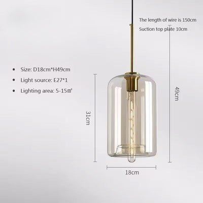 Millow Glass Ceiling Light