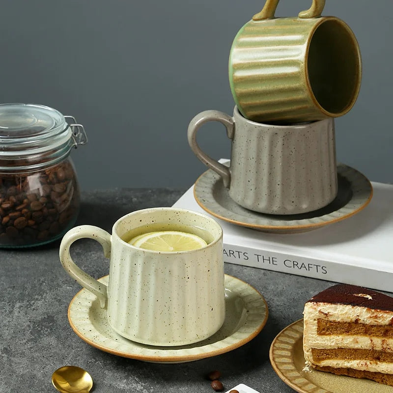 Julie Ceramic Coffee Mug Set