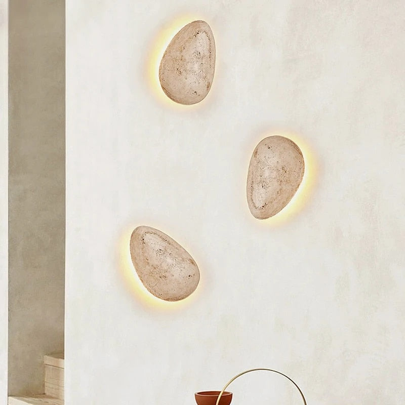 Beatrice Floating Stone Wall Light