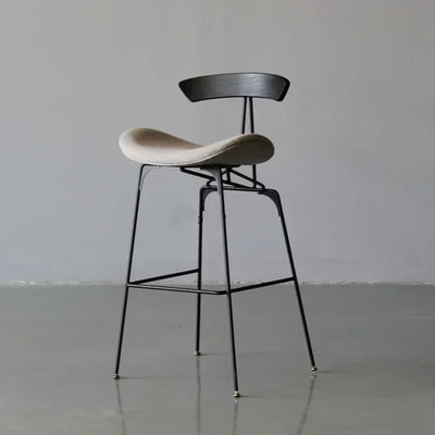 Esme Leather Bar Stool