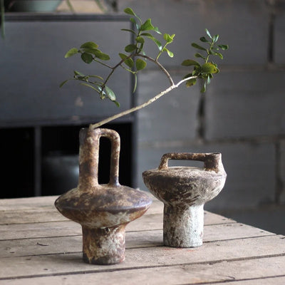 Faith Ceramic Rustic Vase