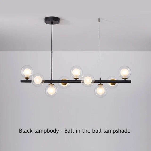 Capucine Glass Ball Ceiling Light
