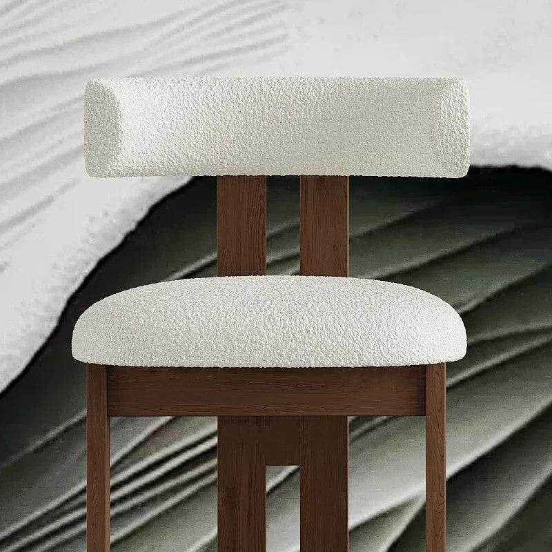 Mica Wooden Bar Stool