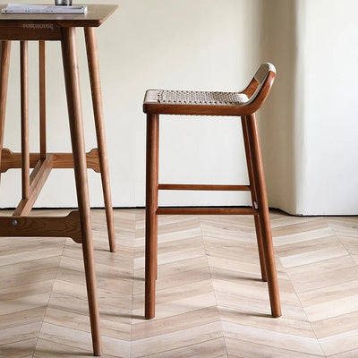 Samantha Wooden Bar Stool