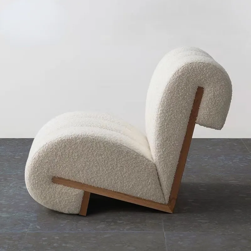 Modern Boucle Chair For Living Room