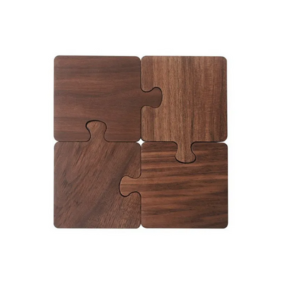 Bentlee Wooden Jigsaw Coaster
