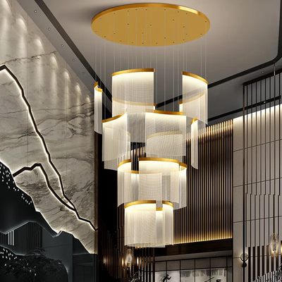 Elsie Foyer 3-Tiered LED Chandelier