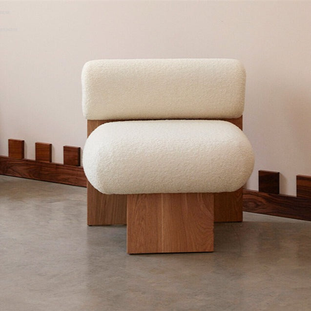 Modern Boucle Chair For Living Rooms