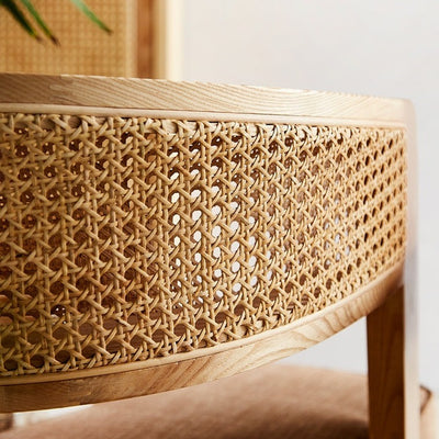 Axel Rattan Accent Armchair