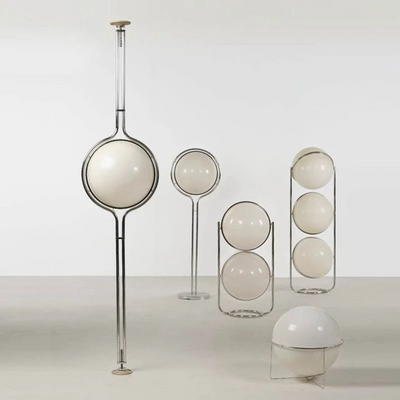 Jett Globes Acrylic Ball Floor Lamp