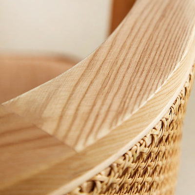 Axel Rattan Accent Armchair