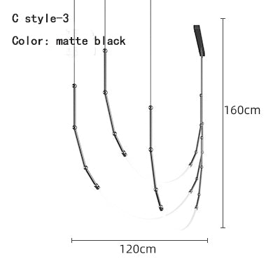 Coleman 6-Light LED Hanging Ceiling Light