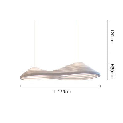 Caspian Porcelain White Ceiling Light